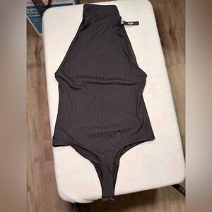 Victoria's Secret Kids Dark Gray Bodysuit
